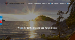 Desktop Screenshot of ontarioseakayakcentre.com